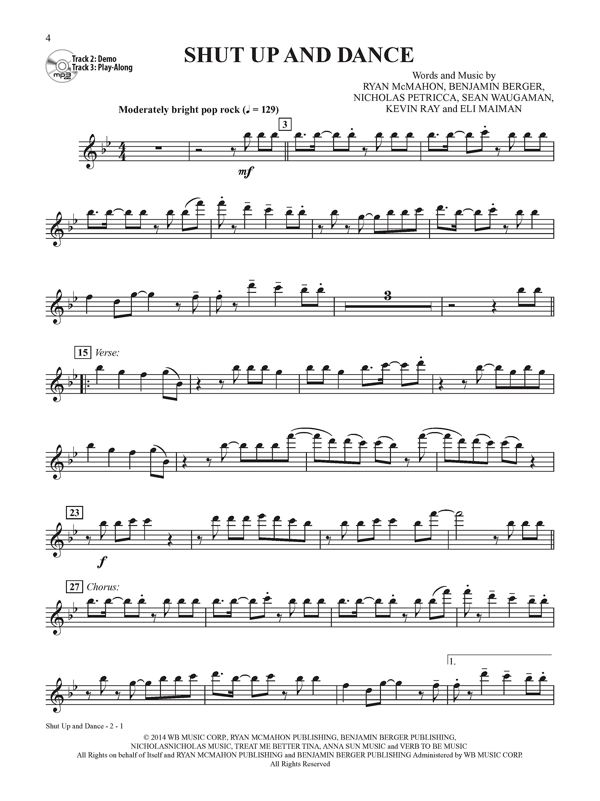 Top Pop & Rock Hits Instrumental Solos: Flute, Book & CD (Top Hits Instrumental Solos)