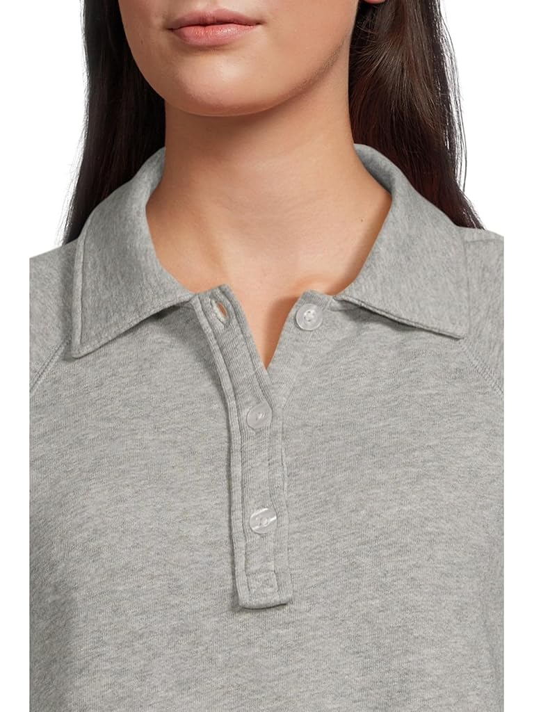 Gray Lilla P Shirttail Polo