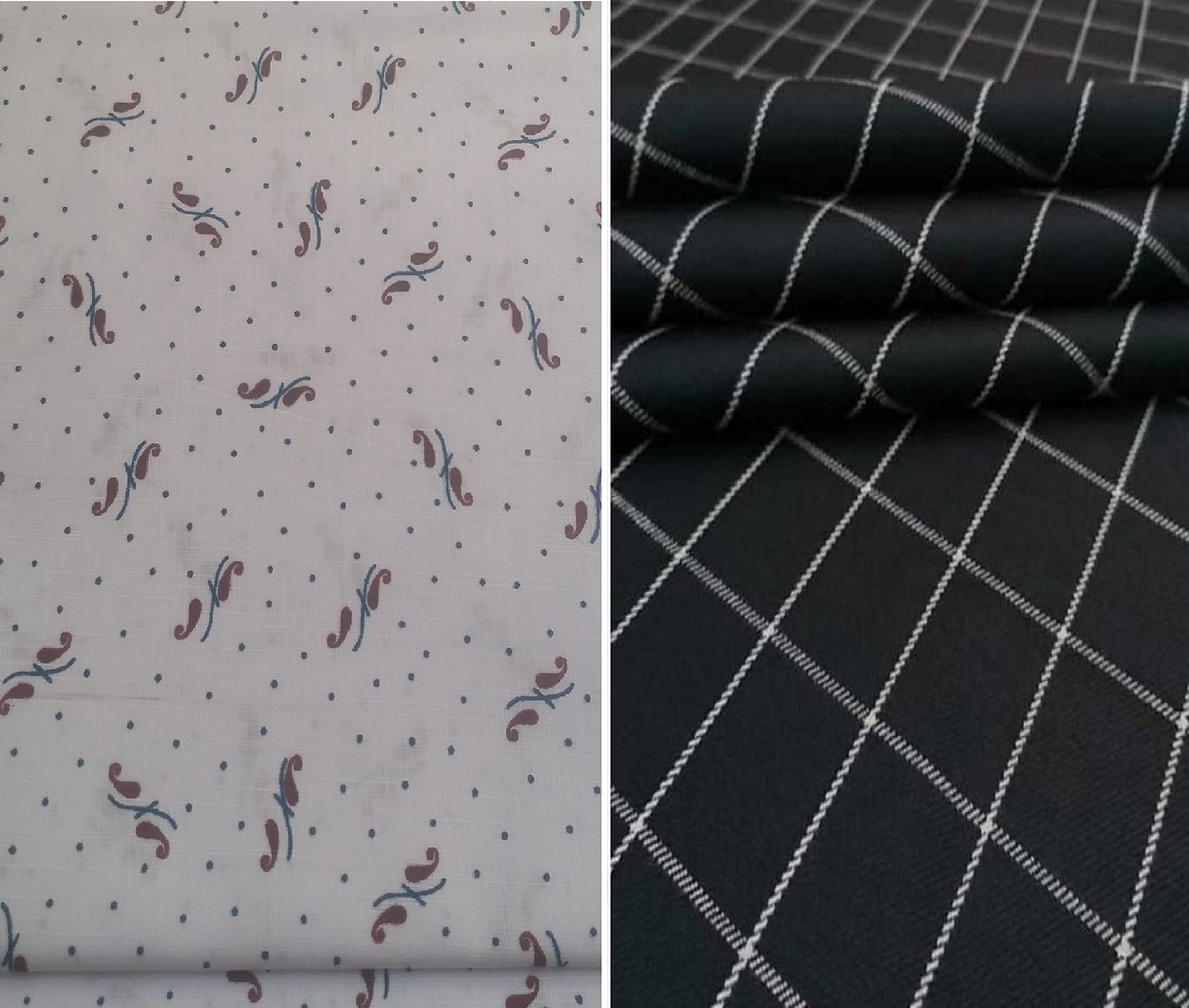 Pri & Su CottLinns Combo of Cotton Floral Shirt 500042 & Trouser 90027-image-33
