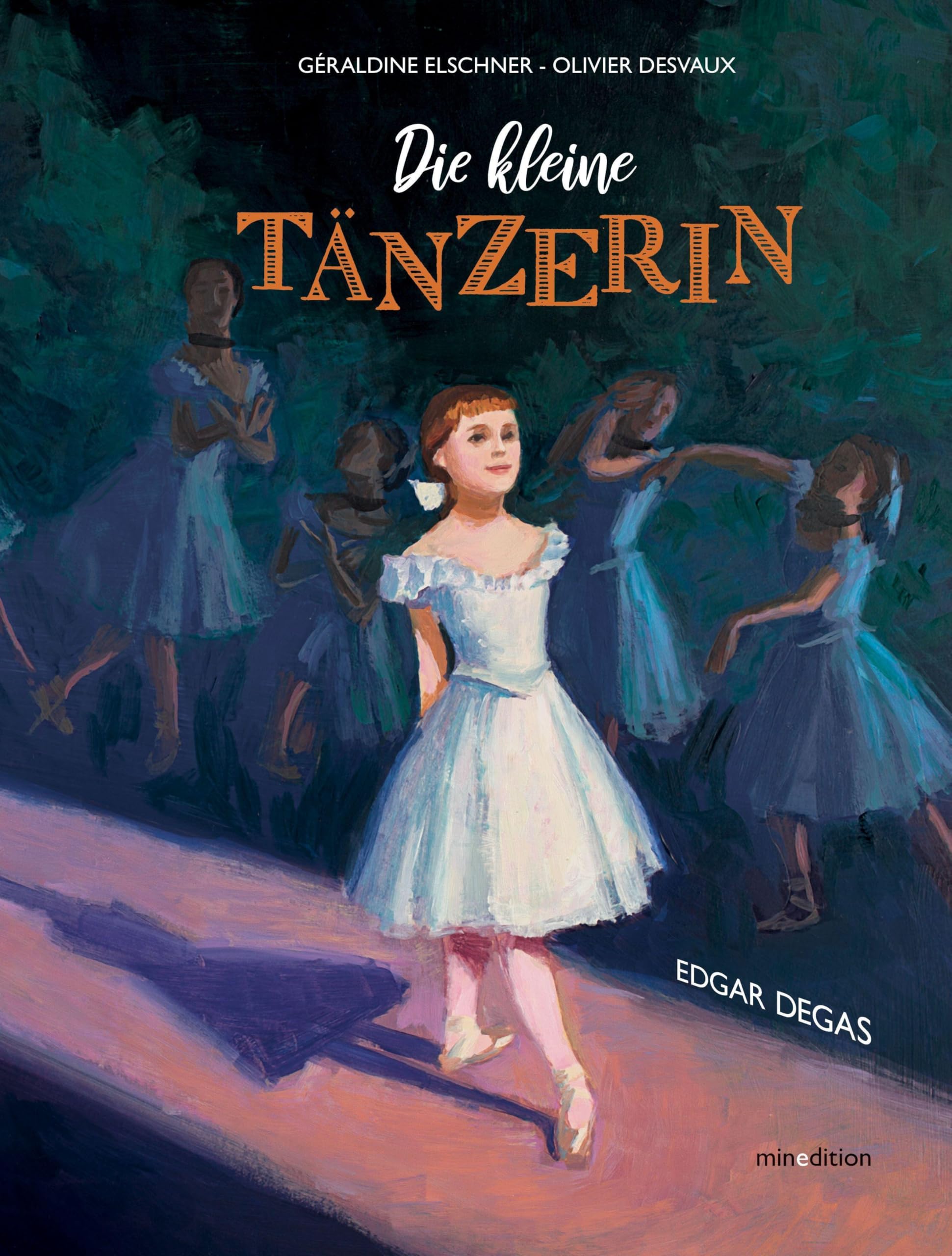 Die kleine Tänzerin: Ein Bilderbuch ab 5 Jahren über ein starkes Mädchen, das mit Ausdauer und Hingabe ihren Traum als Tänzerin verfolgt und dann als Modell für eine Kunstskulptur steht..