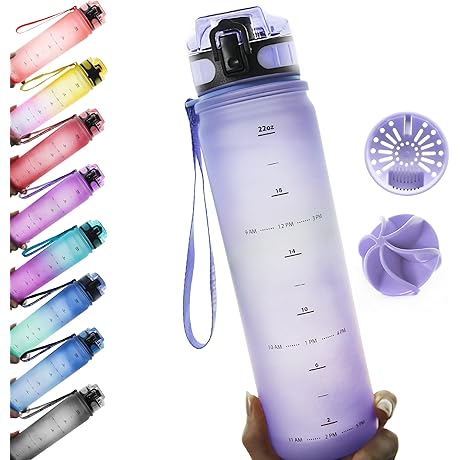 Amusend Water Bottle: Your Motivational Hydration Companion