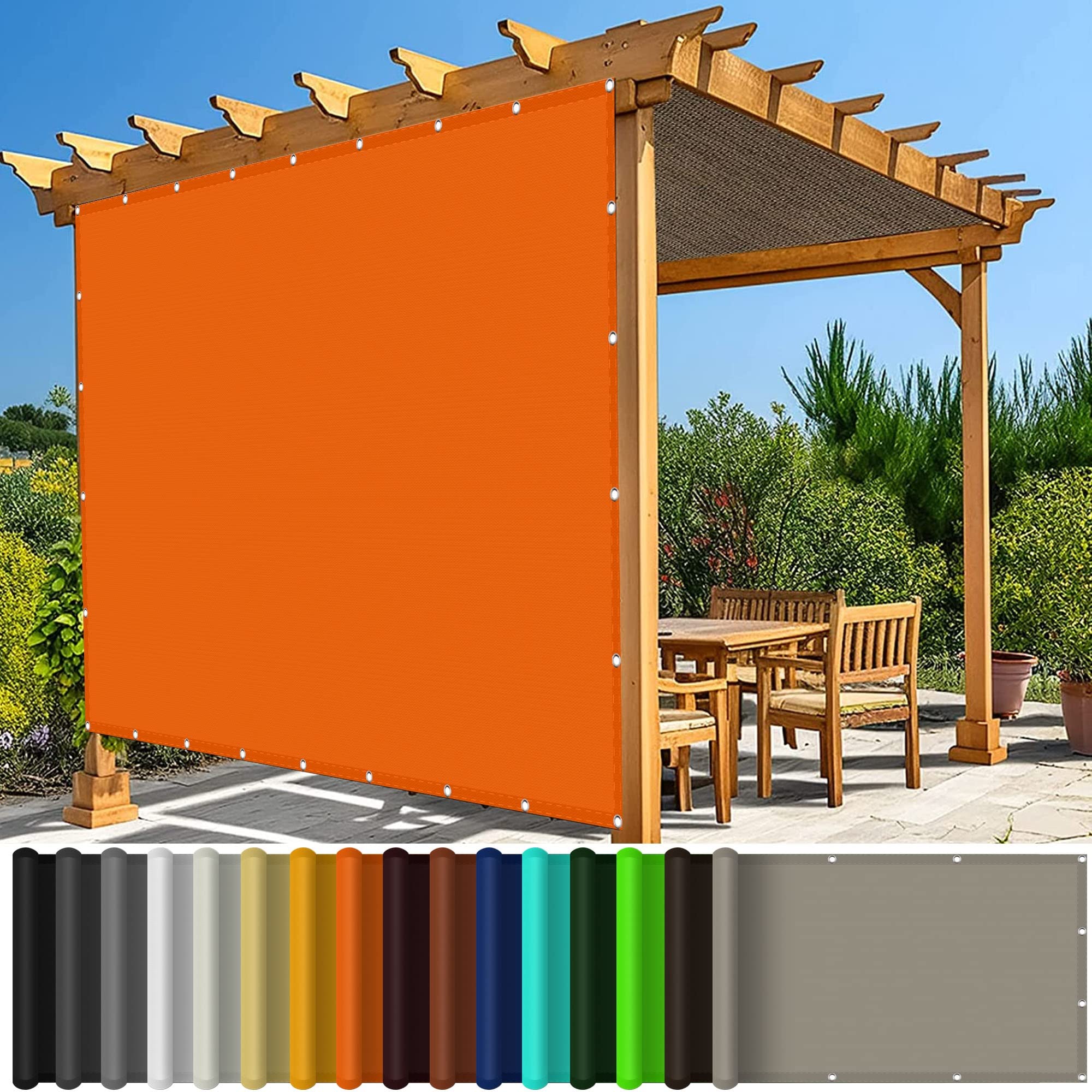 Sonnensegel Rechteckig 3,5x3,5m – Wasserdicht, 98% UV-Schutz, Inkl. 4 Befestigungsseile