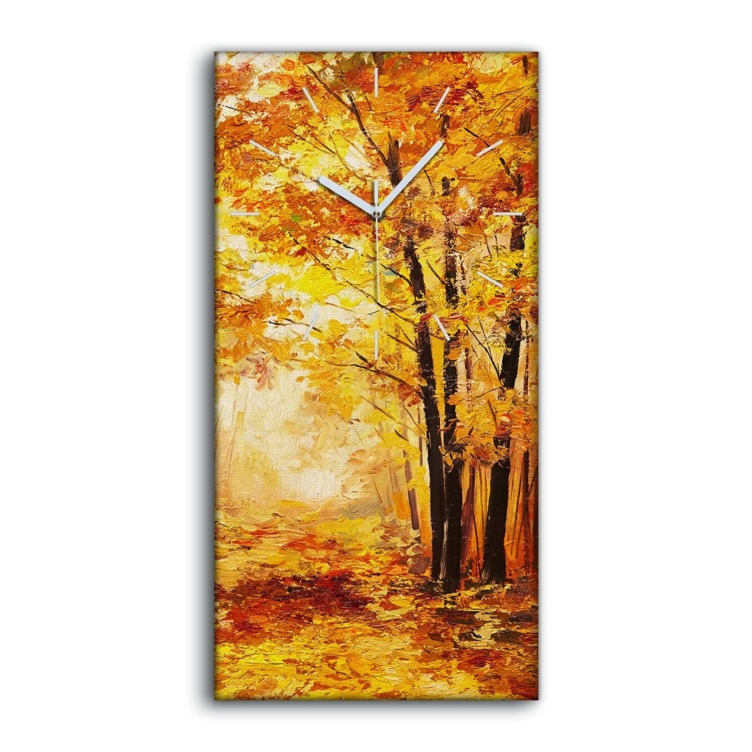 Horloge sur Toile Silencieuse sans tic-tac Coloray pour Chambre - Sommeil Paisible