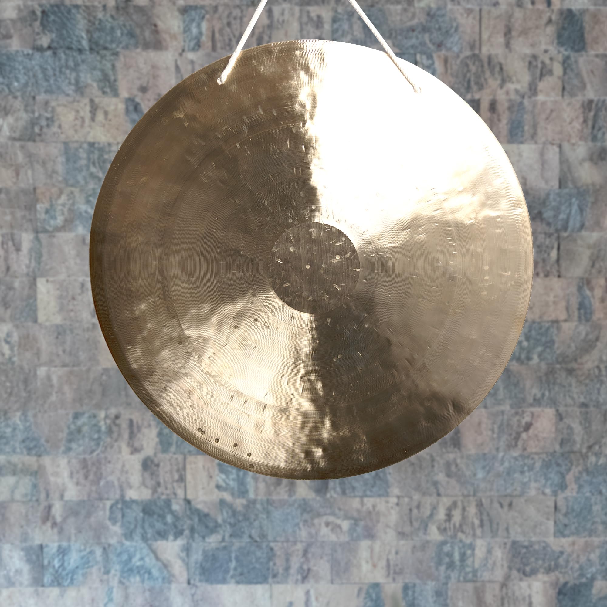Feng Gong/Wind Gong Ø 45 cm inklusiv Holz-/ Baumwollklöppel -7003-