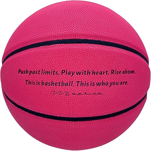 Miniatura 21 de Balón de baloncesto personalizado – Tamaño oficial 7/6 | Balón de baloncesto de cuero para interiores y exteriores con nombre | Ideas para regalos