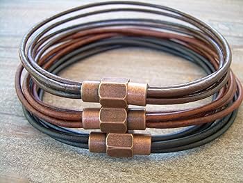 PRY Stannum Leather Bracelet 、Ring Stannum Leather Ring 001 [Silver] – PRY