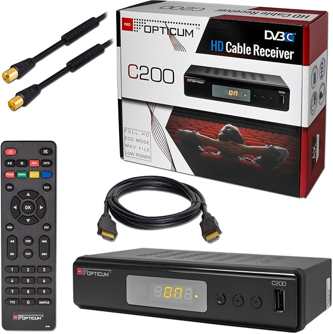 HBDigital set consisting of an Opticum® HD C200 HD receiver for