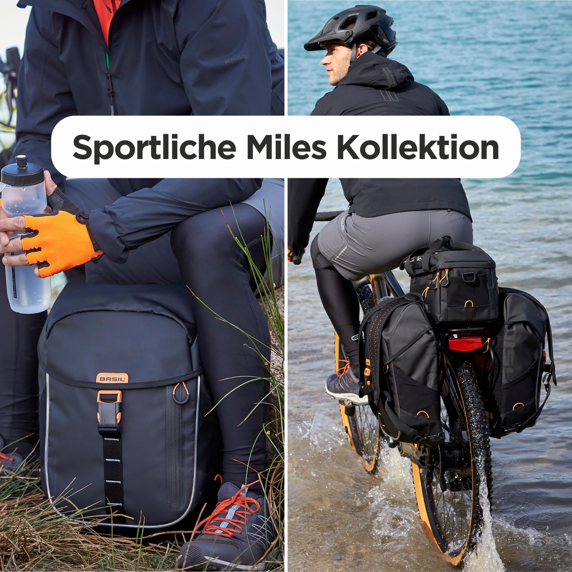 Basil Miles Unisex Adult Pannier Bag - 7