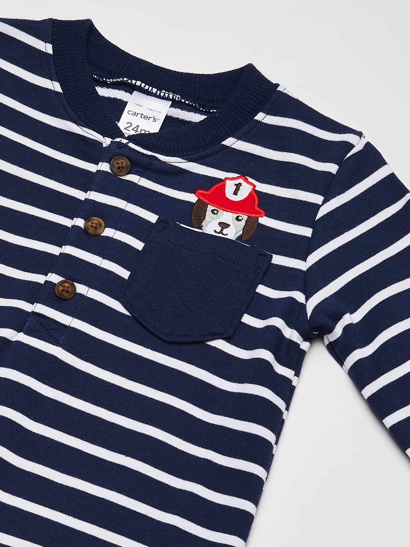 Carter's 2-pack One Piece Romper Mono largo Bebé-Niños