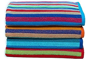 Plush Paradise at your Fingertips: Beach Towels 100% Cotton, an Oasis of Comfort