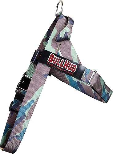 Miniatura 2 de BULLHUG Arnés  Hecho para perros de pecho más grande como bulldogs ingleses, bulldogs franceses, pugs y más. Evita que los perros tiren y se