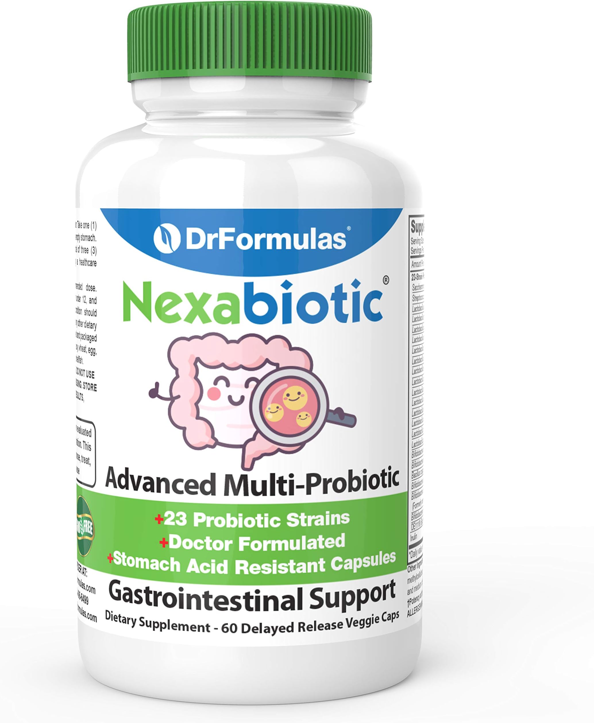 DrFormulas Saccharomyces Boulardii Probiotic 10 Billion
