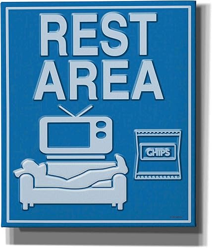 Miniatura 5 de Epic Graffiti 'Área de descanso' por Ed Wargo, arte de pared en lienzo, 12 x 16 pulgadas