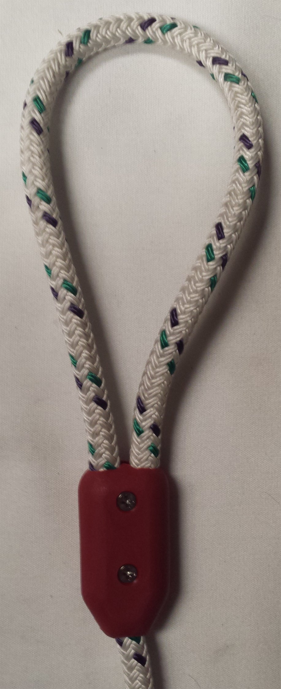 5/8 Inch E-Z-TY Reusable Rope Clamps - SIX (6) PACK SIZE (Red)