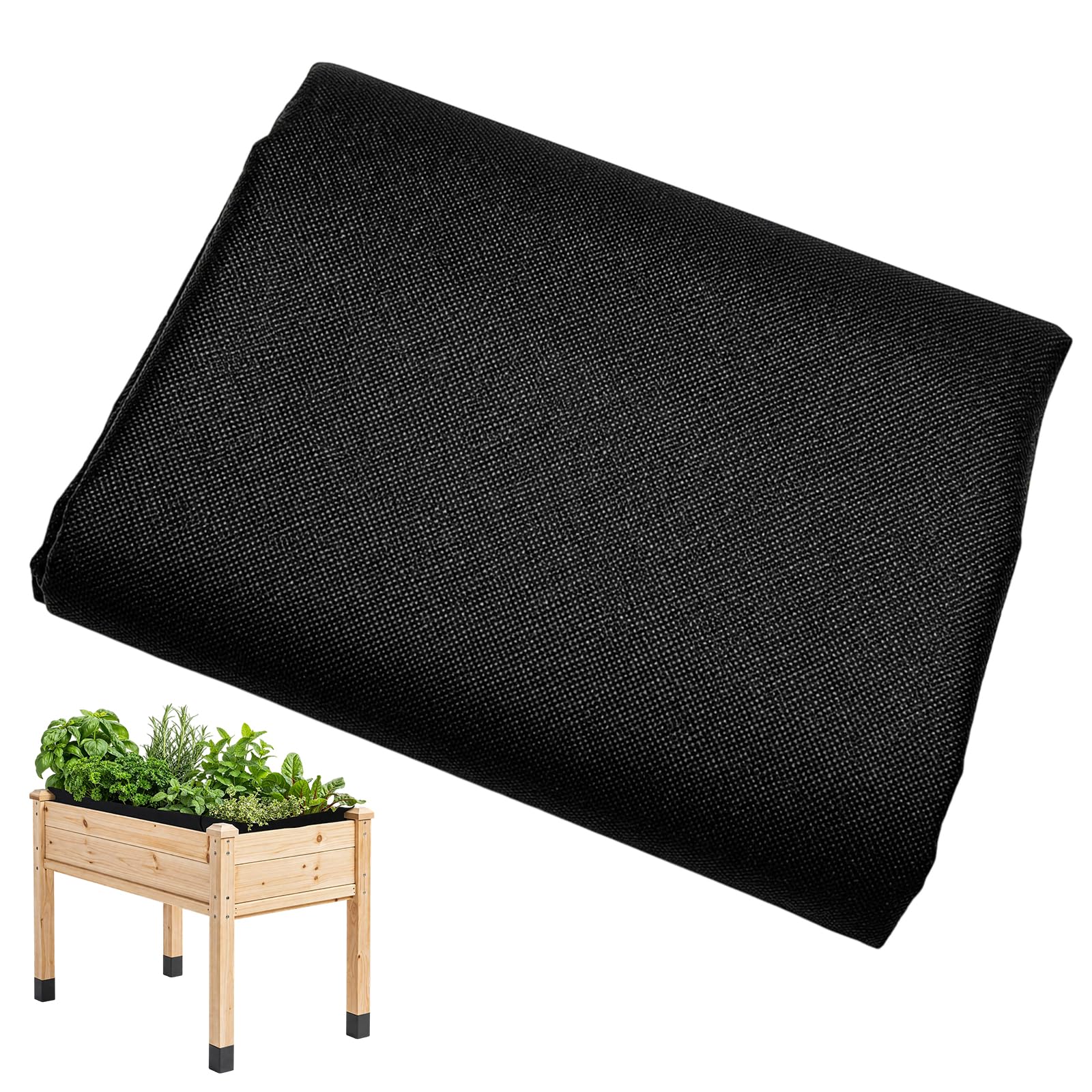 YcsRnn Planter Liner, Planter Liners for Wooden Planter, Raised Bed Liner for Garden Planters, Trough Liners for Plant Containers, Planter Liners Measuring 1.6 by 2.9 Metres