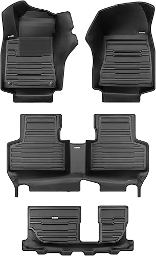 TuxMat - Para los modelos Mercedes-Benz GLB 2020-2026 - Alfombrillas personalizadas para automóvil - Cobertura máxima, todo tipo de clima, medición