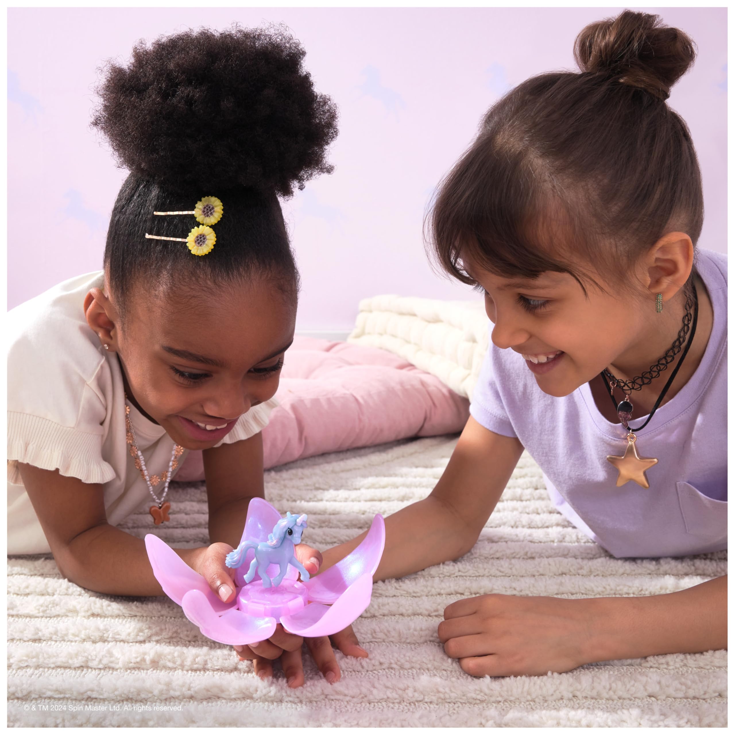 Unicorn Academy - 1 Figura de Unicornio Coleccionable, hay 8 para Coleccionar - Modelo Aleatorio - Unicornios para Niñas - Juguetes Niña 4 años +