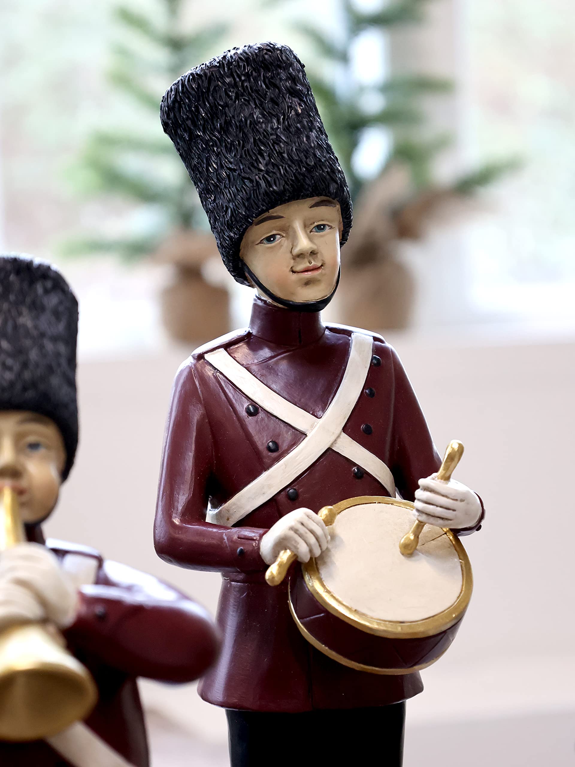 Chic Antique Vintage Weihnachts Orchester 3 teilig (Weihnachten, Figuren, klassisch)