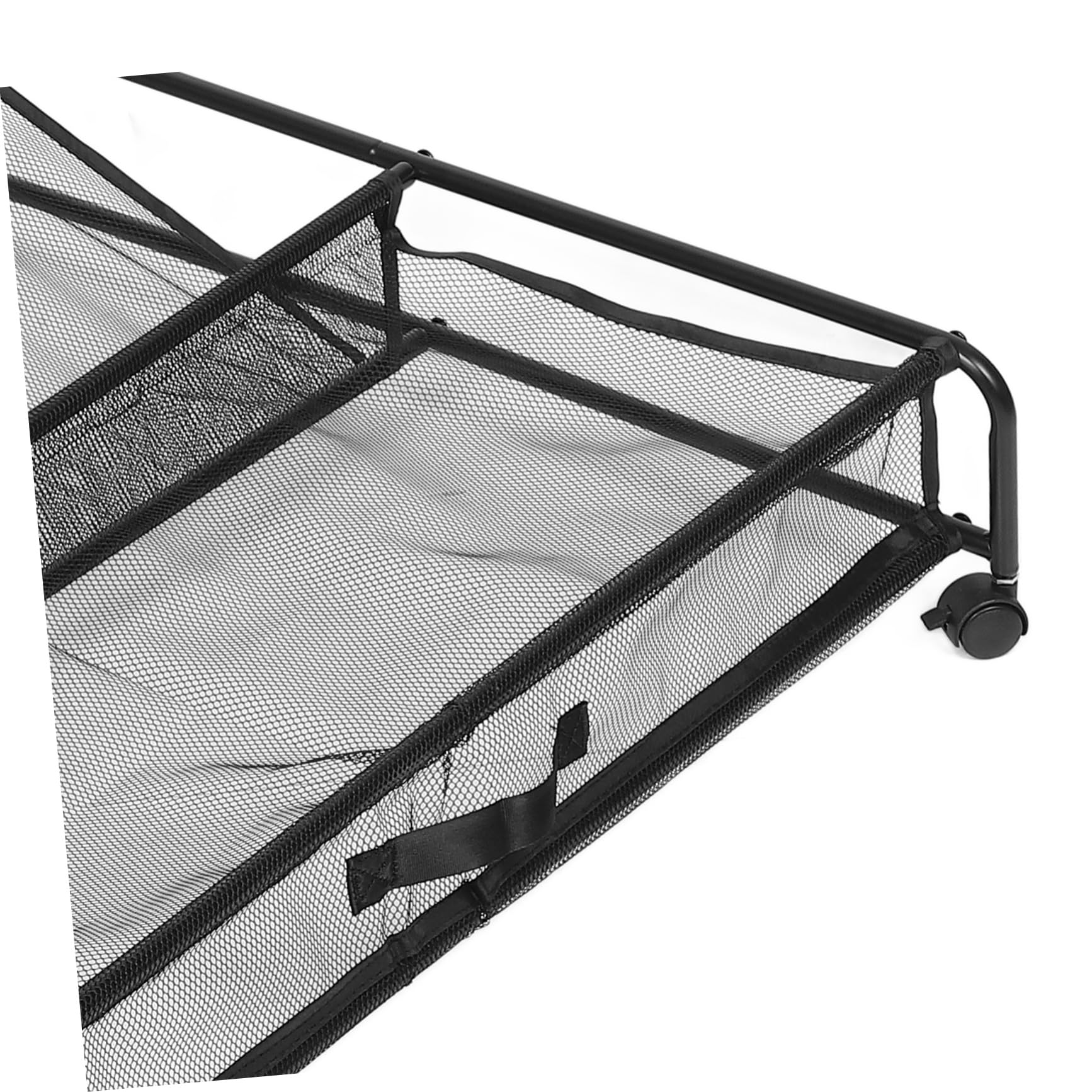 MAGICLULU Contenitore Sottoletto con Ruote, Scarpiera in Ferro con Rete Traspirante, Facile da Montare, per Scarpe e Oggetti Sotto Letto