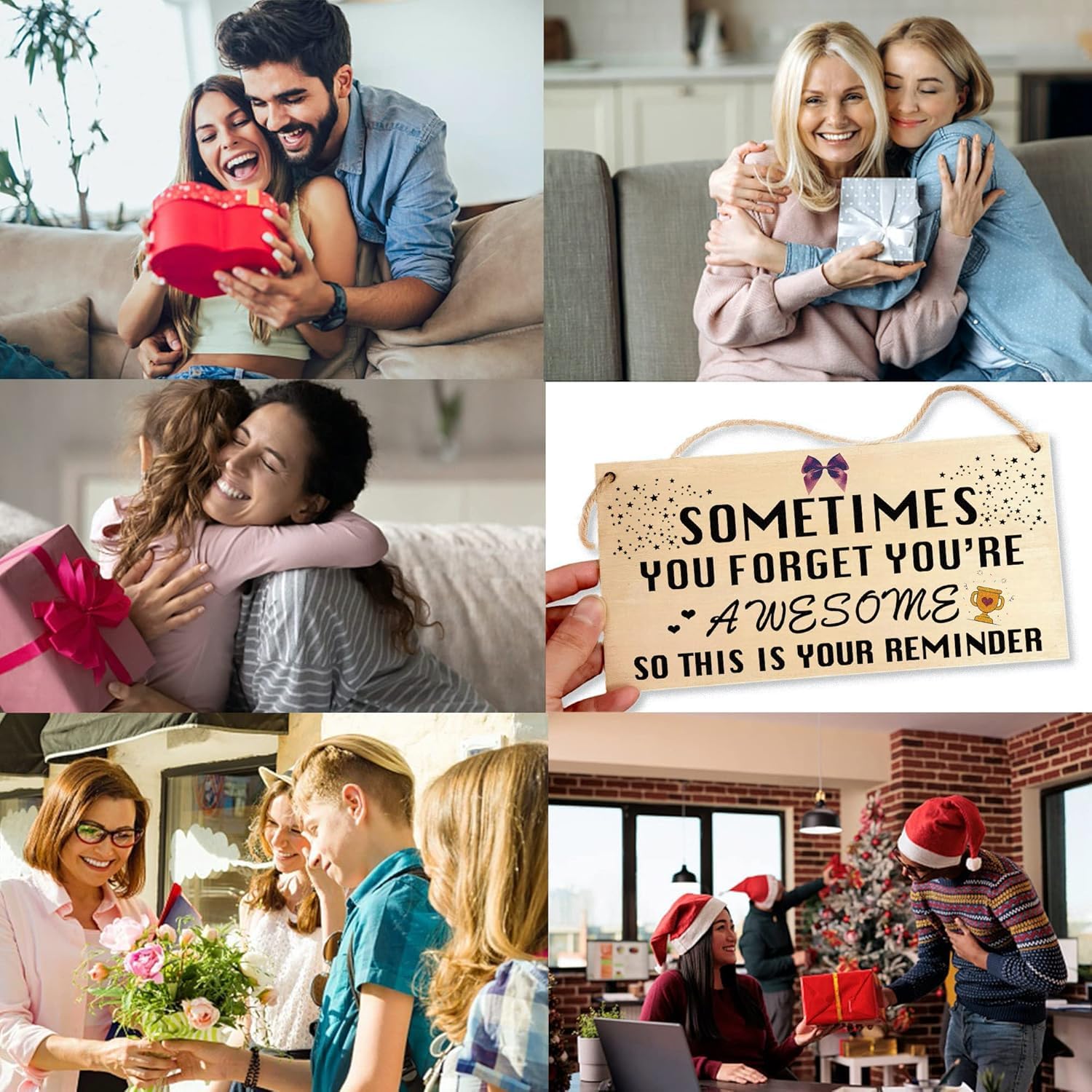 Women Inspirational Birthday Gift for Coworker Thank You Appreciation for Teacher Nurse Woman Who Has Everything Assistant Female Friends Christmas You Are Awesome