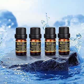 Kwak's Hotel Scent Essential Oils Set, Car Air Fresheners Refills Made of Natural Plant Extracts for Diffuser&Aromatherapy&Humidifiers(Ocean*4 Bottles)