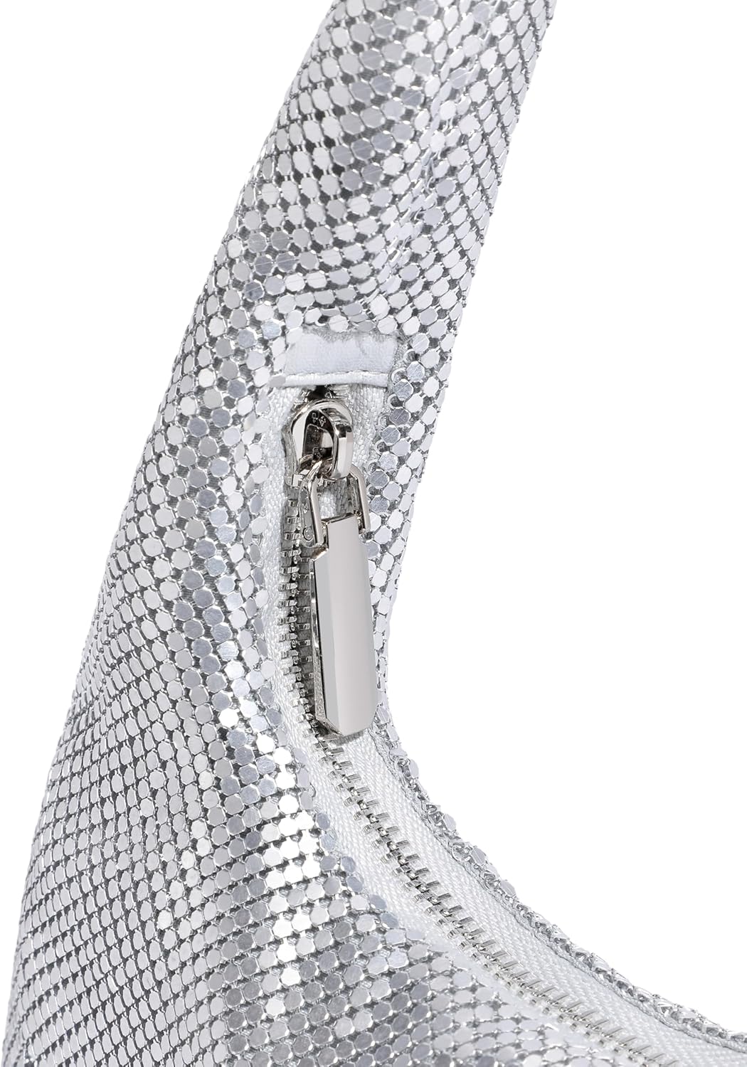 YUWITA Metallic Evening Bag Small Bling Sparkly Sequin Clutch Purses for Women Dressy Wedding Party Formal Events