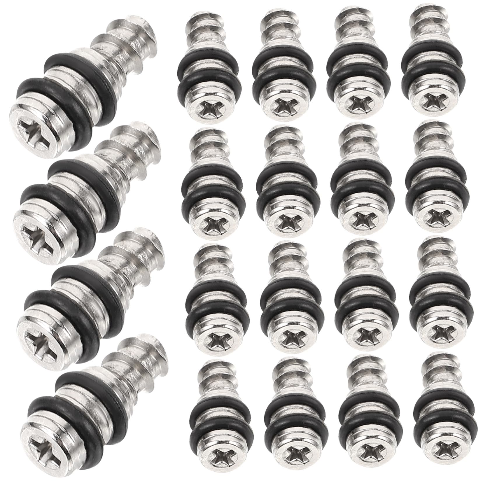 Mipcase 20pcs Self Tapping Screw Shelf Pegs for Cupboard Shelves Bookshelf Support