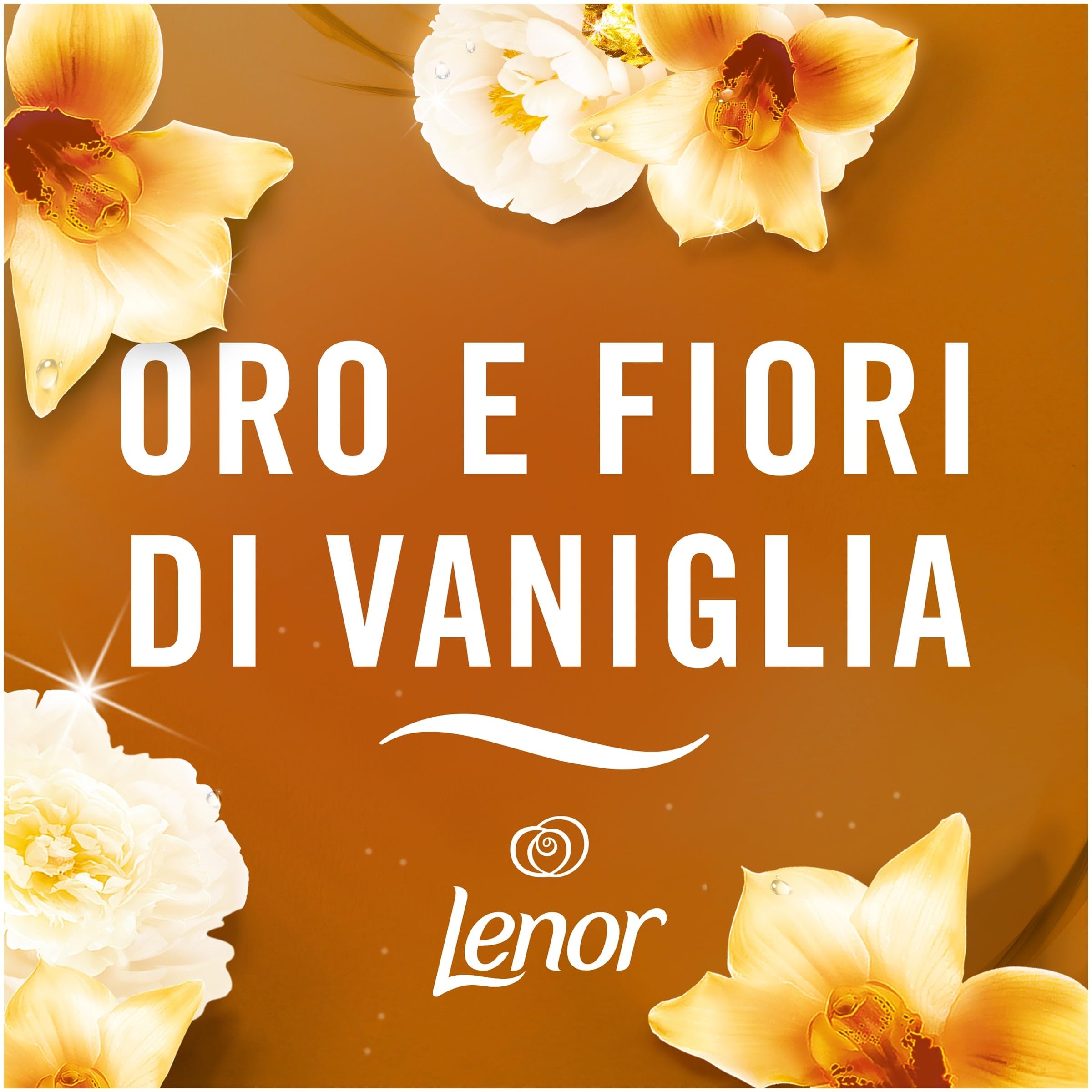 Ambi Pur 3Volution Profumatore per Ambienti, 2 Ricariche per Diffusore Elettrico, Fragranza Lenor Oro e Fiori di Vaniglia, tecnologia Elimina Odori