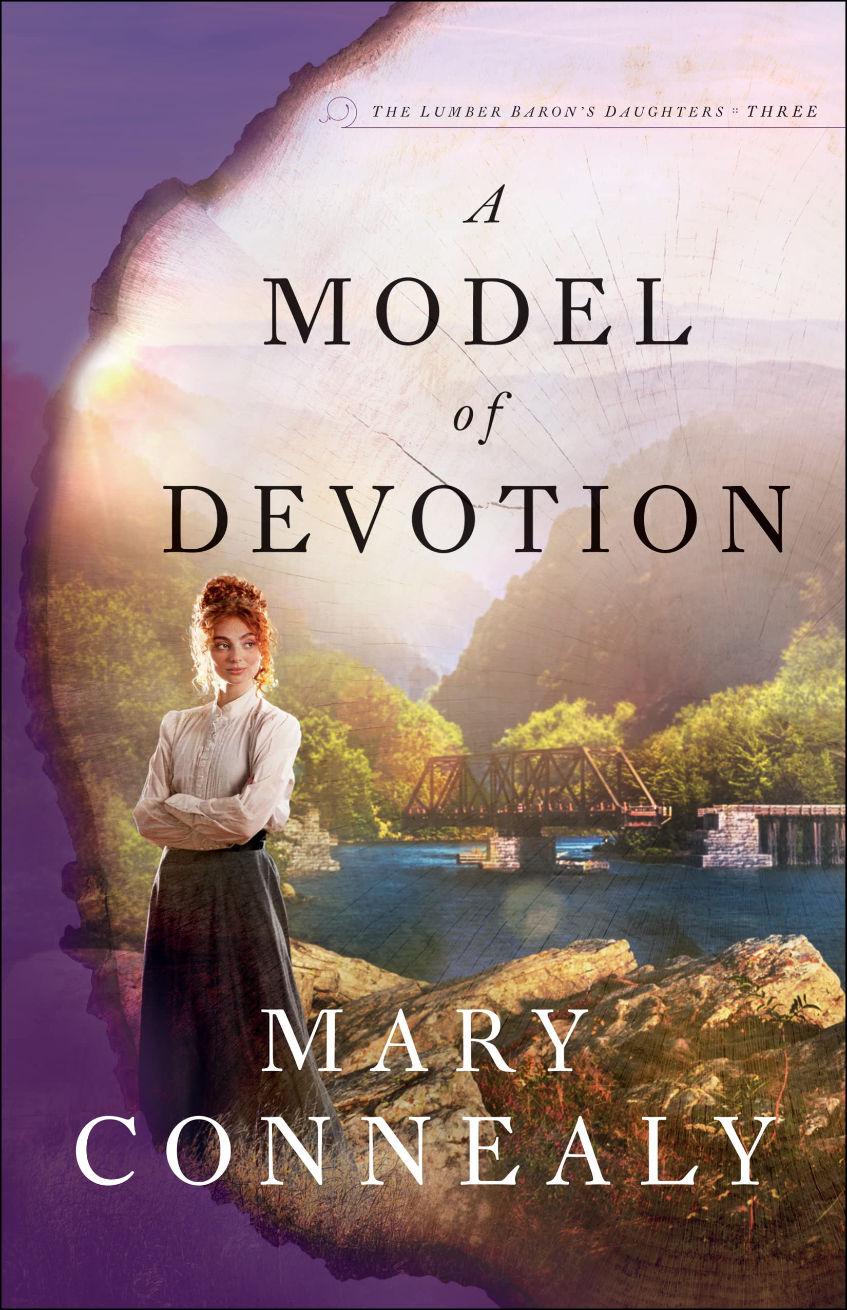 A Model of Devotion: (An Inspirational Historical Western Mountain Romance & Family Drama) (The Lumber Baron's Daughters)