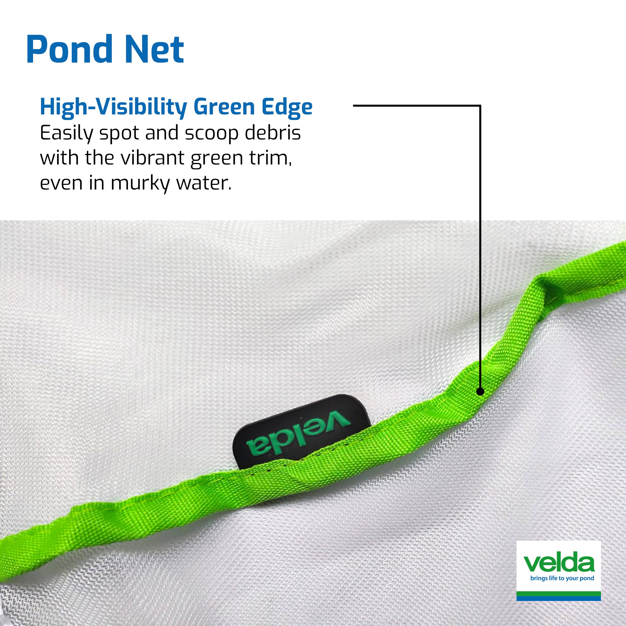 velda Pond Net Daphnia Square 35 cm