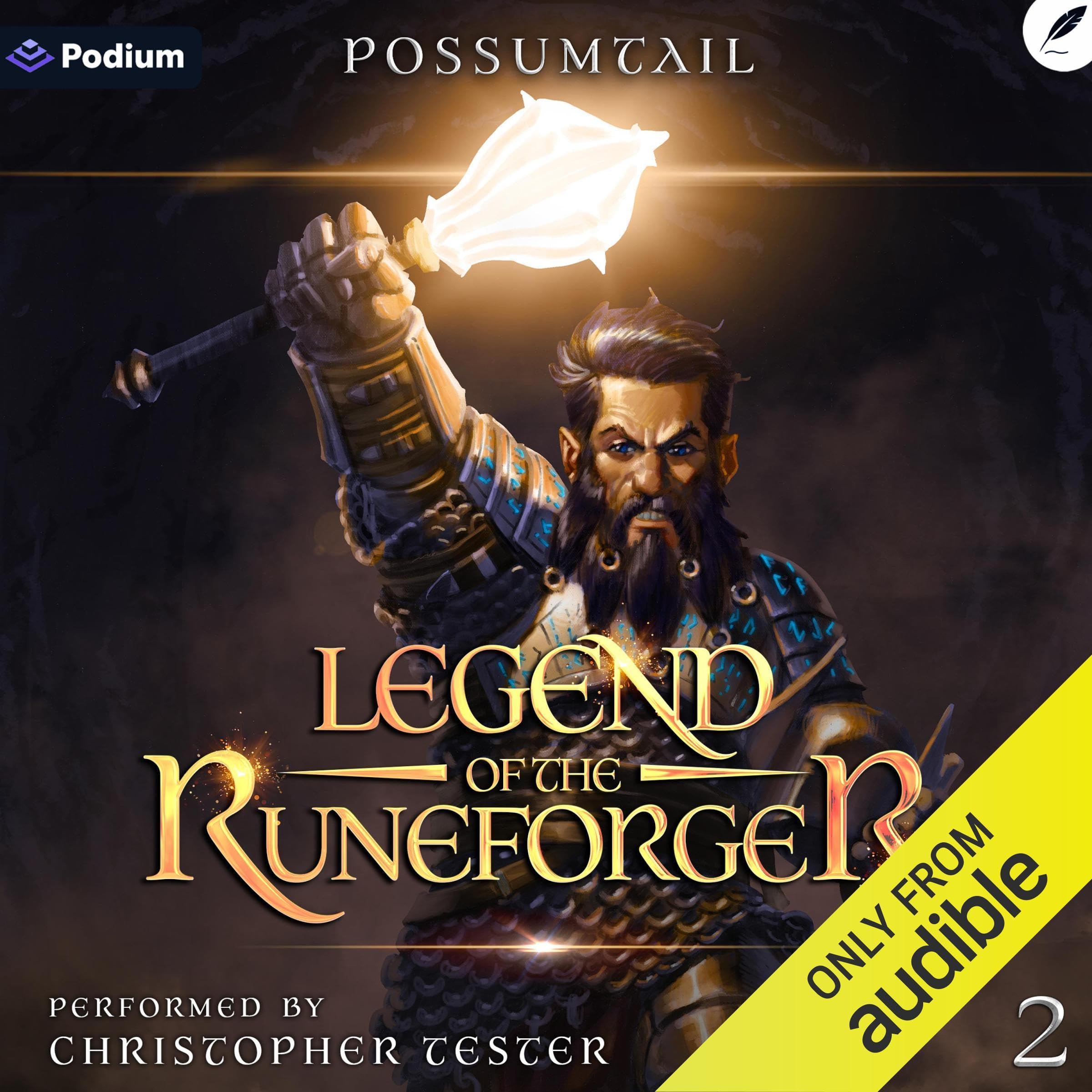 Cover art for Legend of the Runeforger 2: A Progression Fantasy Epic