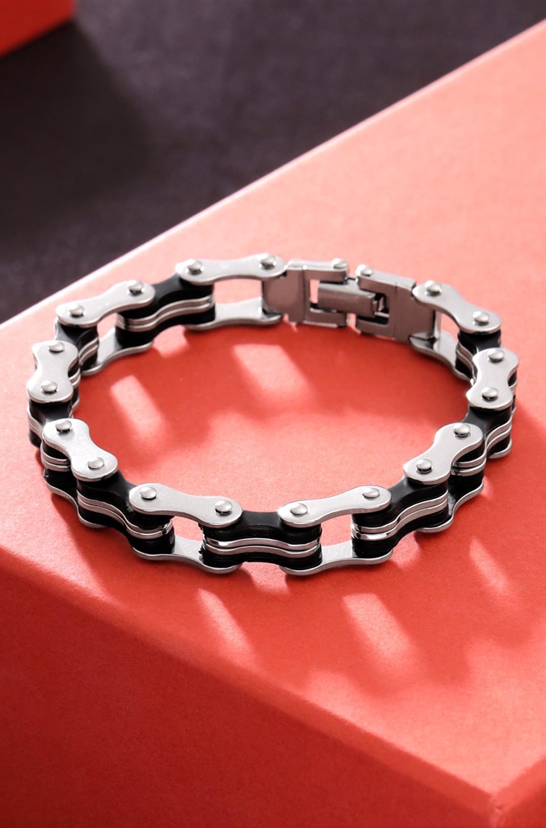 Bracelets for Men and Boys Fashion Bracelet for Men | Stainless Steel Link Chain Bracelet for Men | Hand Accessories For Men | Birthday Gift for Men & Boys Anniversary Gift for Husband