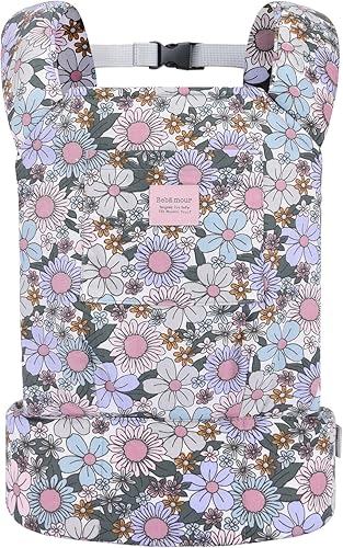 Bebamour Portabebés original Reborn para muñecas y juguetes para niñas y niños (morado nuevo)