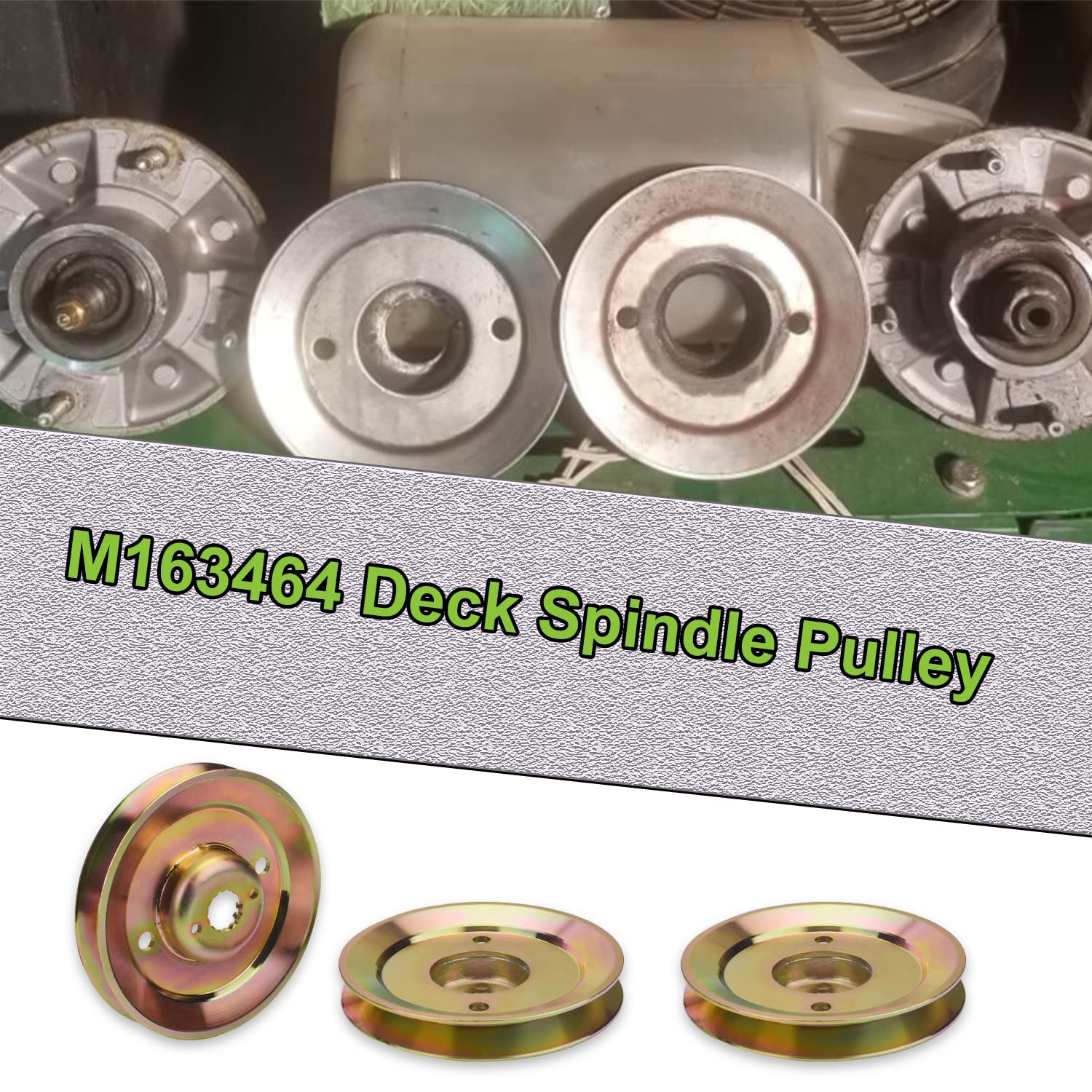 Amazon.com : DECKMAN M163464 Deck Spindle Pulley, Compatible with 