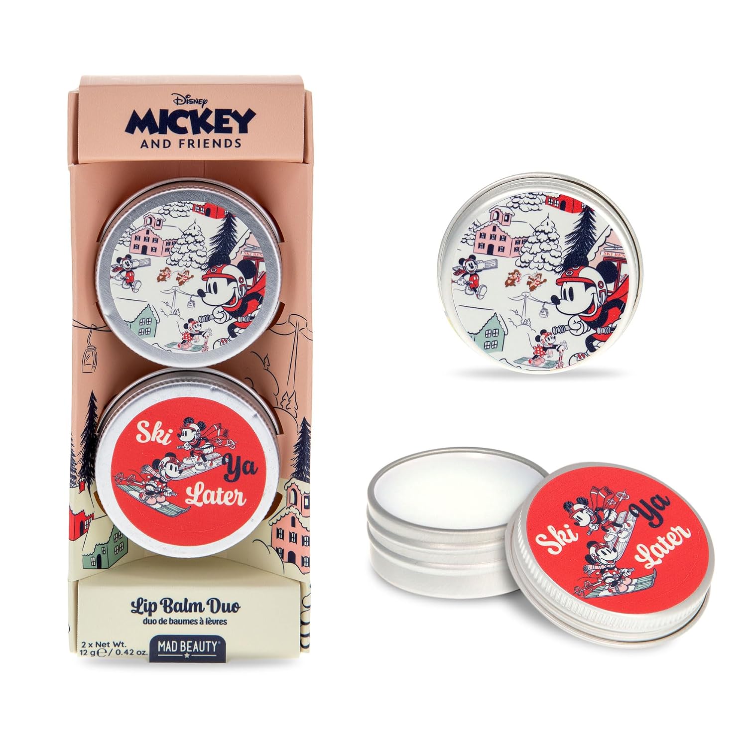 Mickey Ski Lip Balm Duo