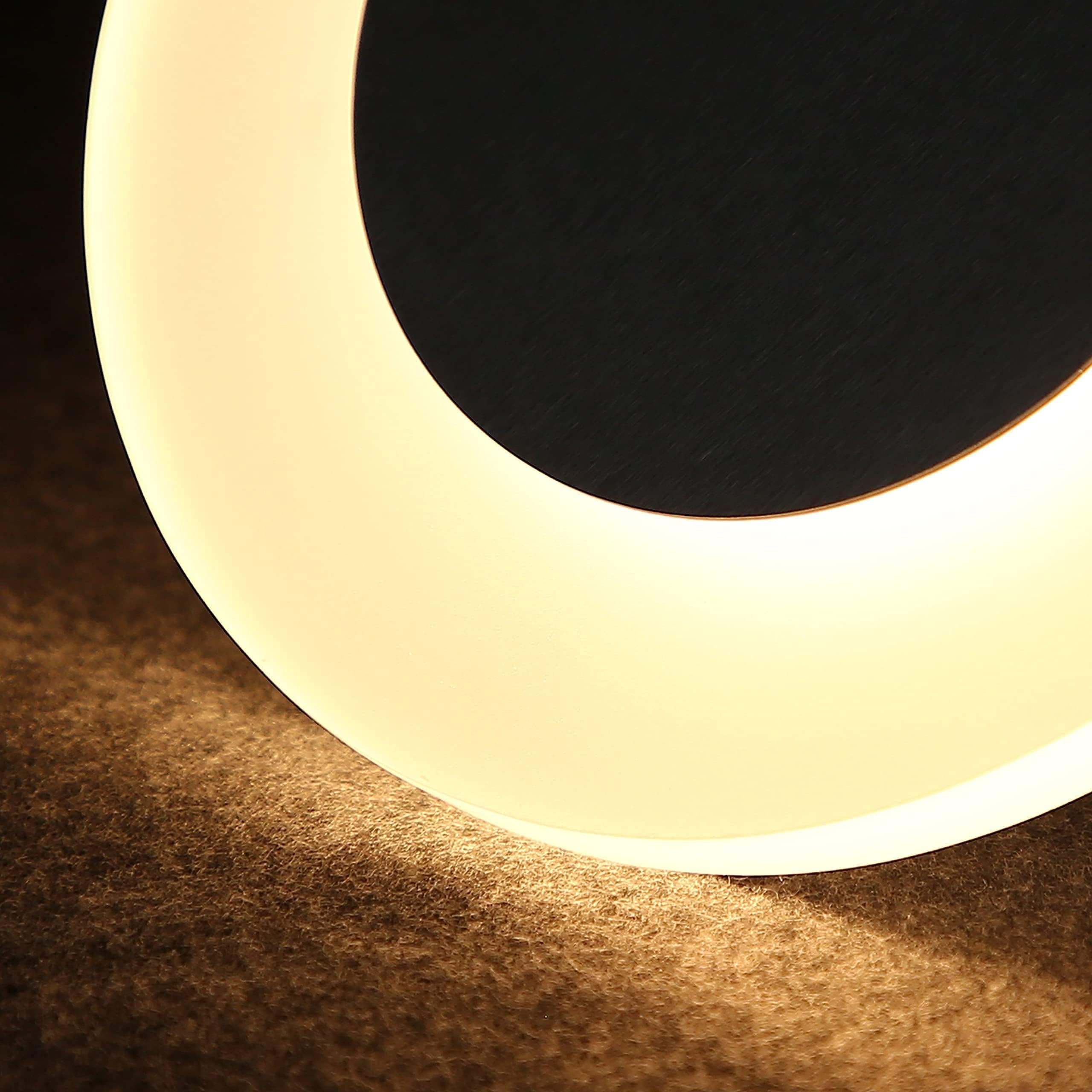 Aplique Pared LED Moderno Aplique De Pared LED Moderno - 89 Cm, 27W, 3000K Blanco Cálido, Para Interior, Diseño En S 89cm 27W 3000K