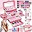 Kids Makeup Sets for Girls - Kids Makeup Sets for Girls 5-8, Maquillaje para Nias, Play Make Up Kit, Best Toys for Little Girl,Princess Toddler Kid Stuff, Ages3456789 10 Year Old Girl Birthday Gifts