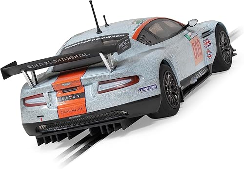 Miniatura 4 de Scalextric Aston Martin DBR9 ROFGO Gulf Edition #009 Livery sucio 1:32 Slot Race Car C4316