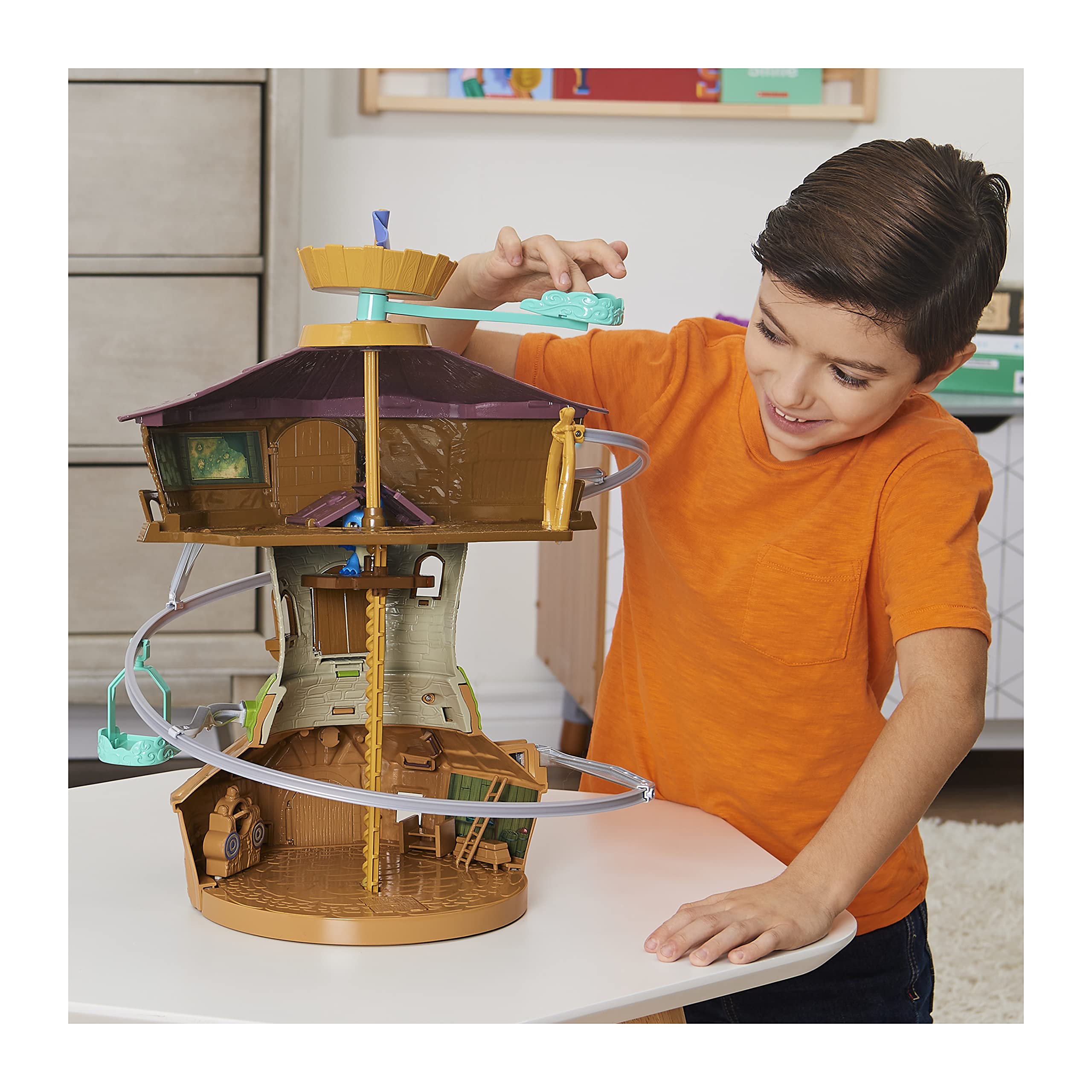 Playset DreamWorks Roost Avventura Dragons Rescue Riders - Con Drago Winger Esclusivo - 2