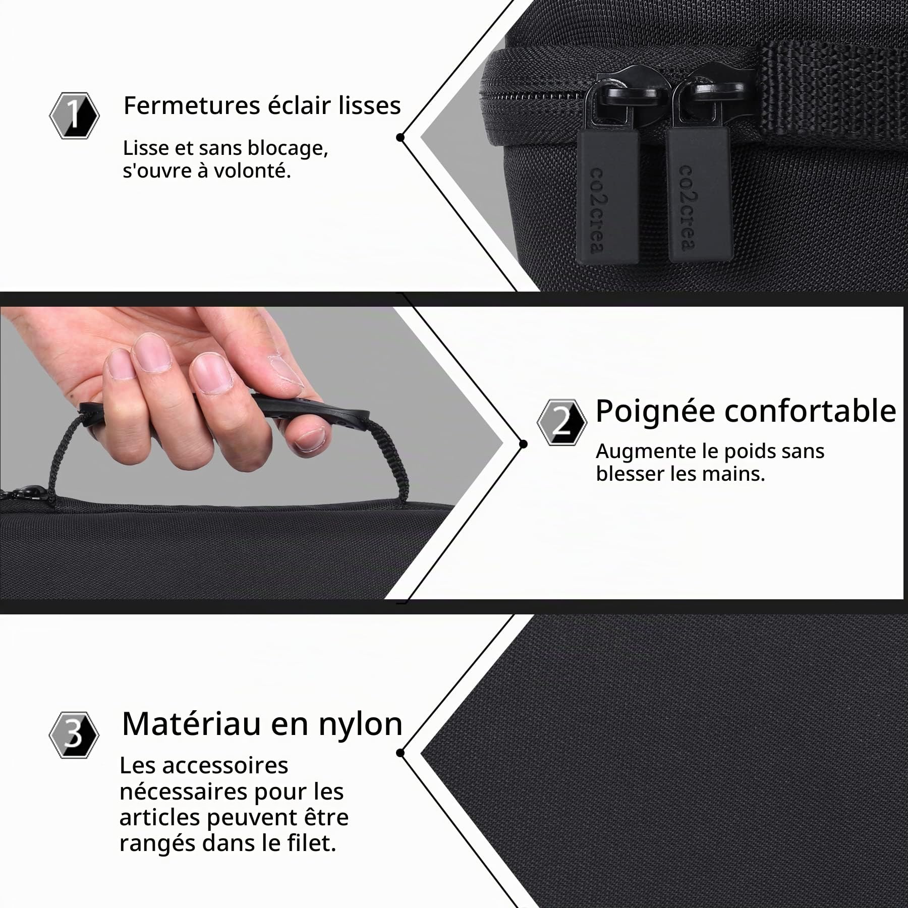 co2CREA Housse de Transport Rigide de Remplacement pour 12 Fléchettes à Pointe en Acier ou Fléchettes à Pointe Souple, étui Uniquement(boîte Seule,Case Only)