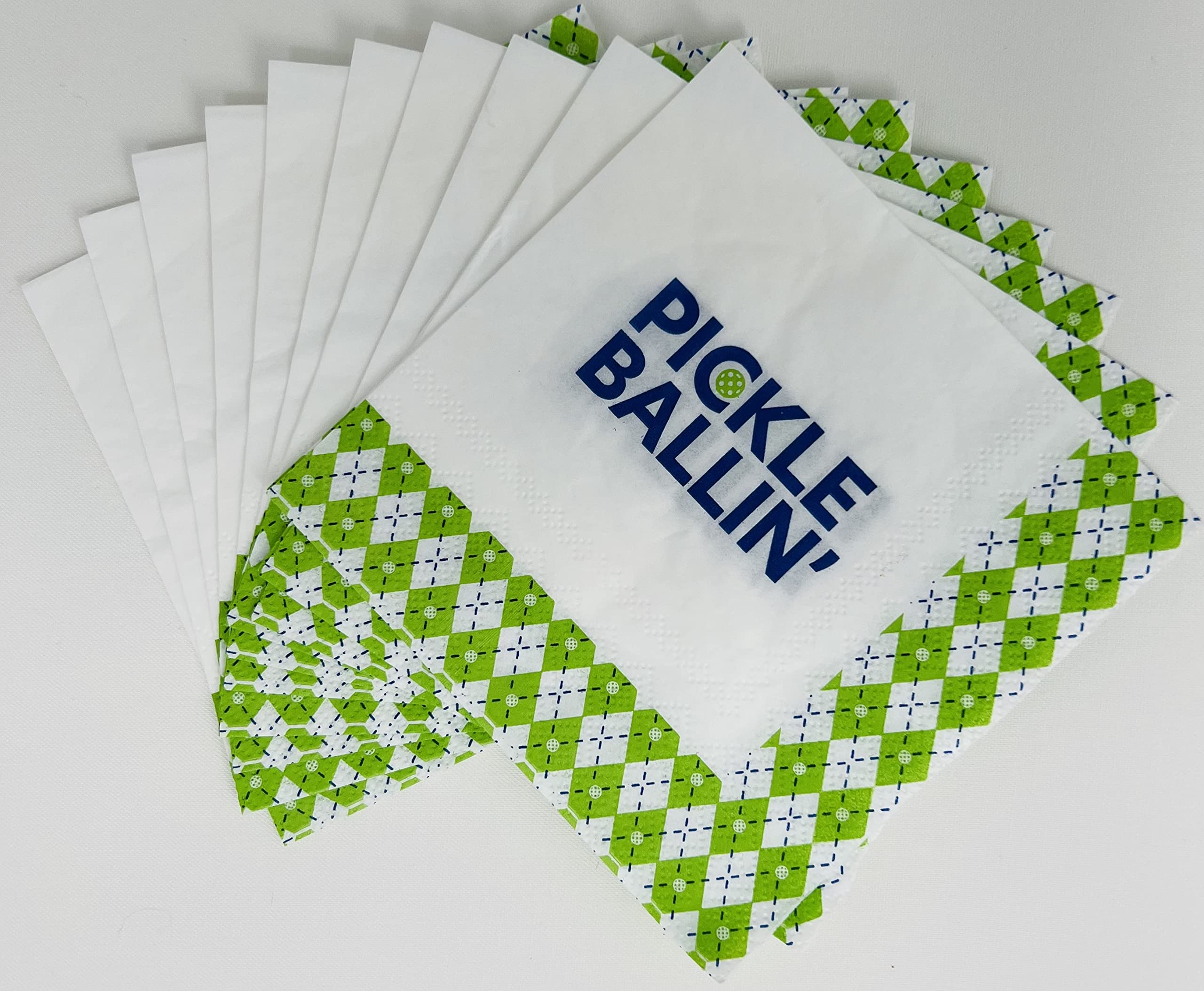 Pickleball Geburtstagsparty Dekoration-Set – Inkl. Teller, Tischtuch, Servietten & Becher Für Bis Zu 20 Personen