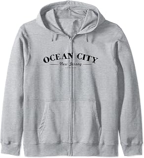 Ocean City New Jersey Shore Zip Hoodie