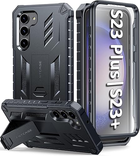 Miniatura 9 de Funda para Samsung Galaxy S23-Plus funda protectora resistente a prueba de golpes con funda de clip para cinturón y soporte protección de grado