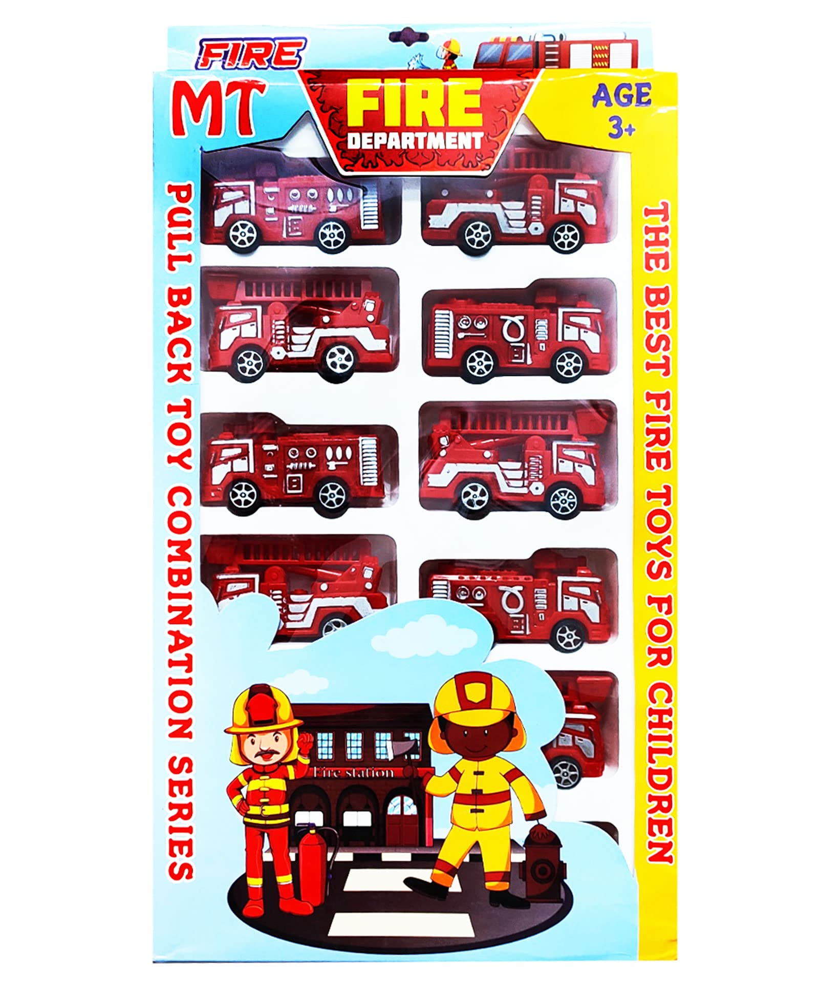 Yunicron Max FIRE Rescue Vehicle Set Toy