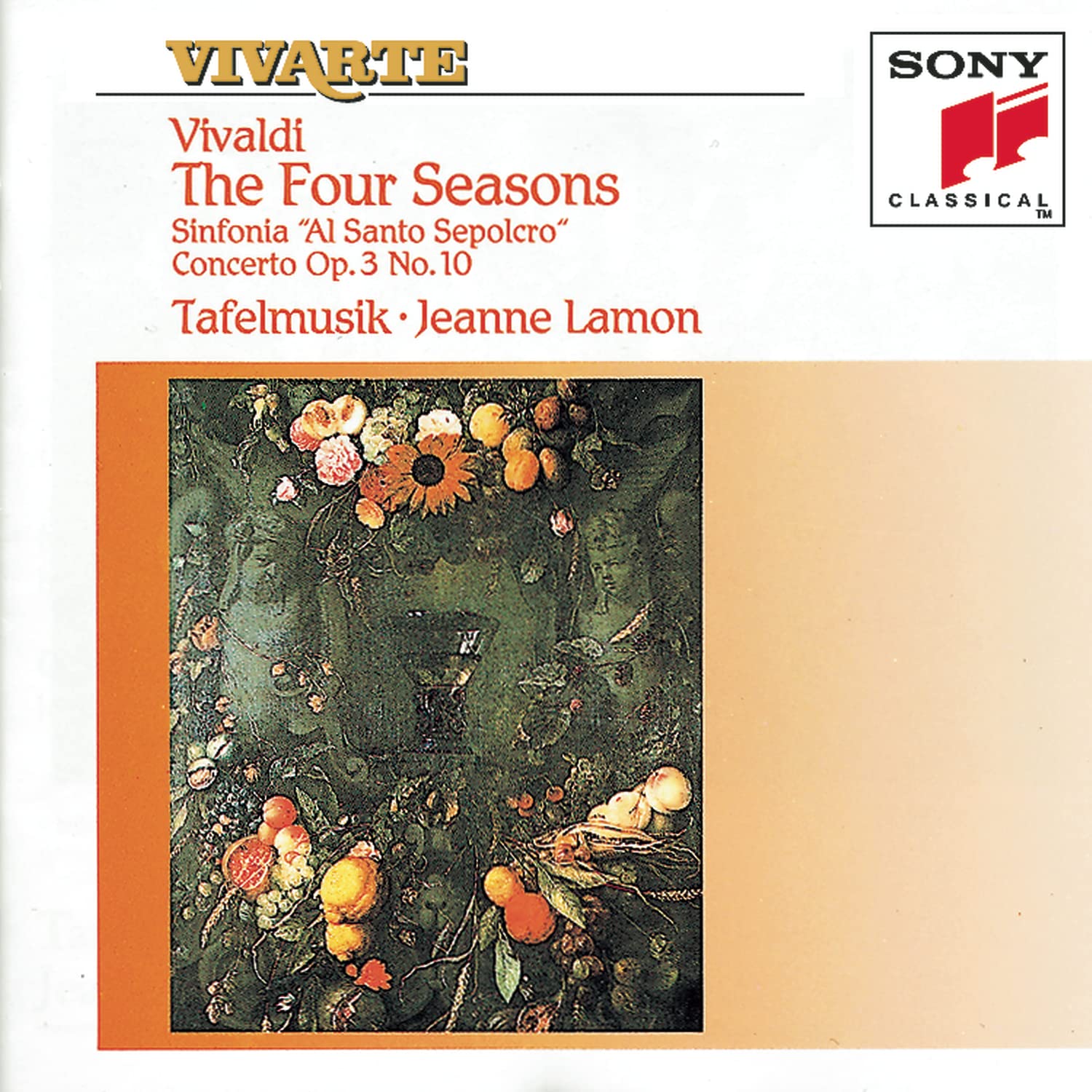 4 Seasons [Audio CD] Vivaldi / Lamon / Tafelmusik; Various Artists; Lamon/Tafelmusik; Lamon, Jeanne; Vivaldi, A and Lamon, Jeanne Evlnn