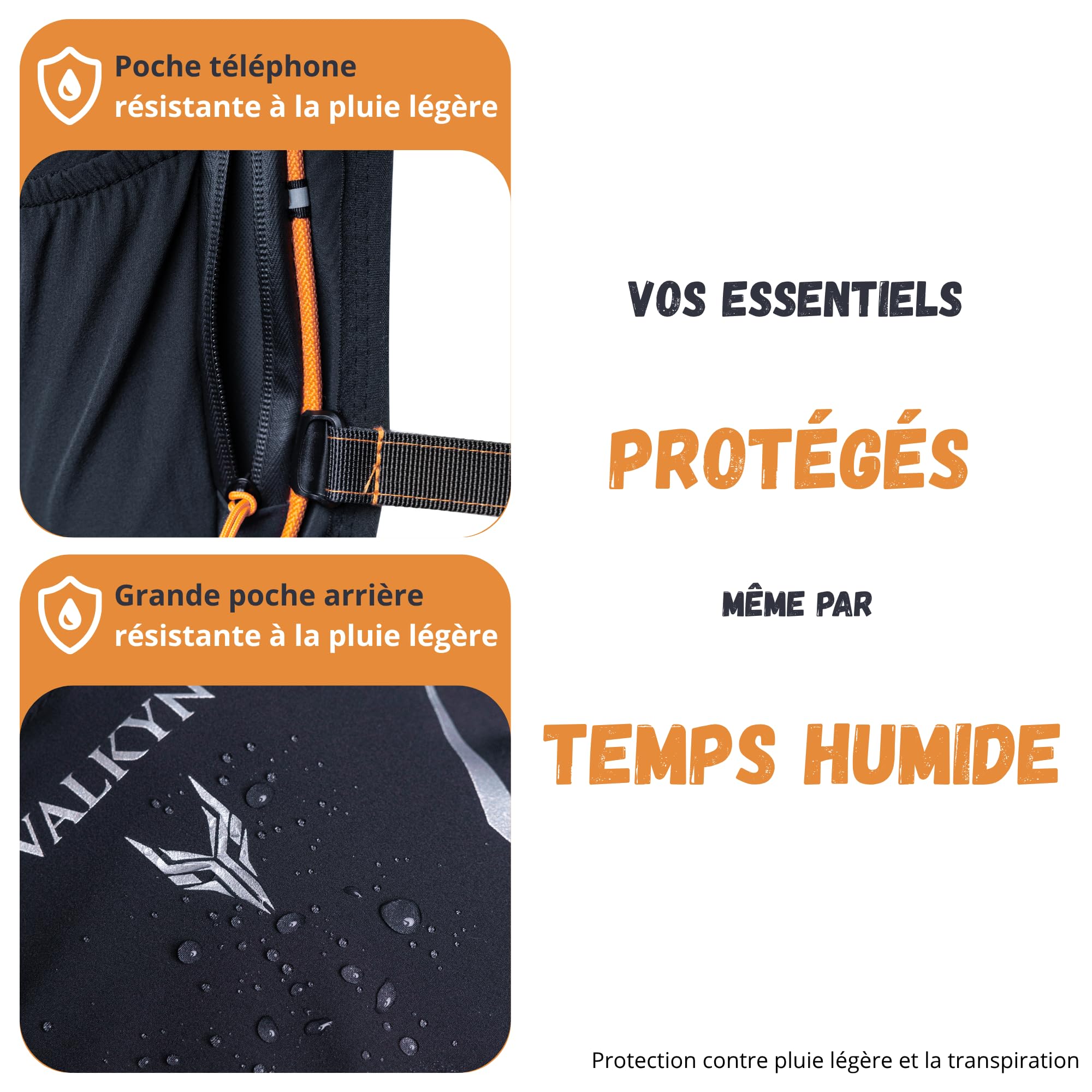 Gilet Hydratation Running Femme et Homme - Sac Hydratation Ultra-Léger & Respirant - Gilet de Course à Pied pour Marathon, Vélo, Sac Trail Running, Randonnée