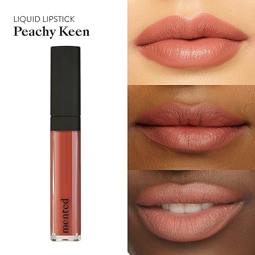 Miniatura 8 de Mented Cosmetics - Lápiz labial líquido para mujer, terciopelo rojo mate, brillo de labios impermeable, tinte, manchas de larga duración,