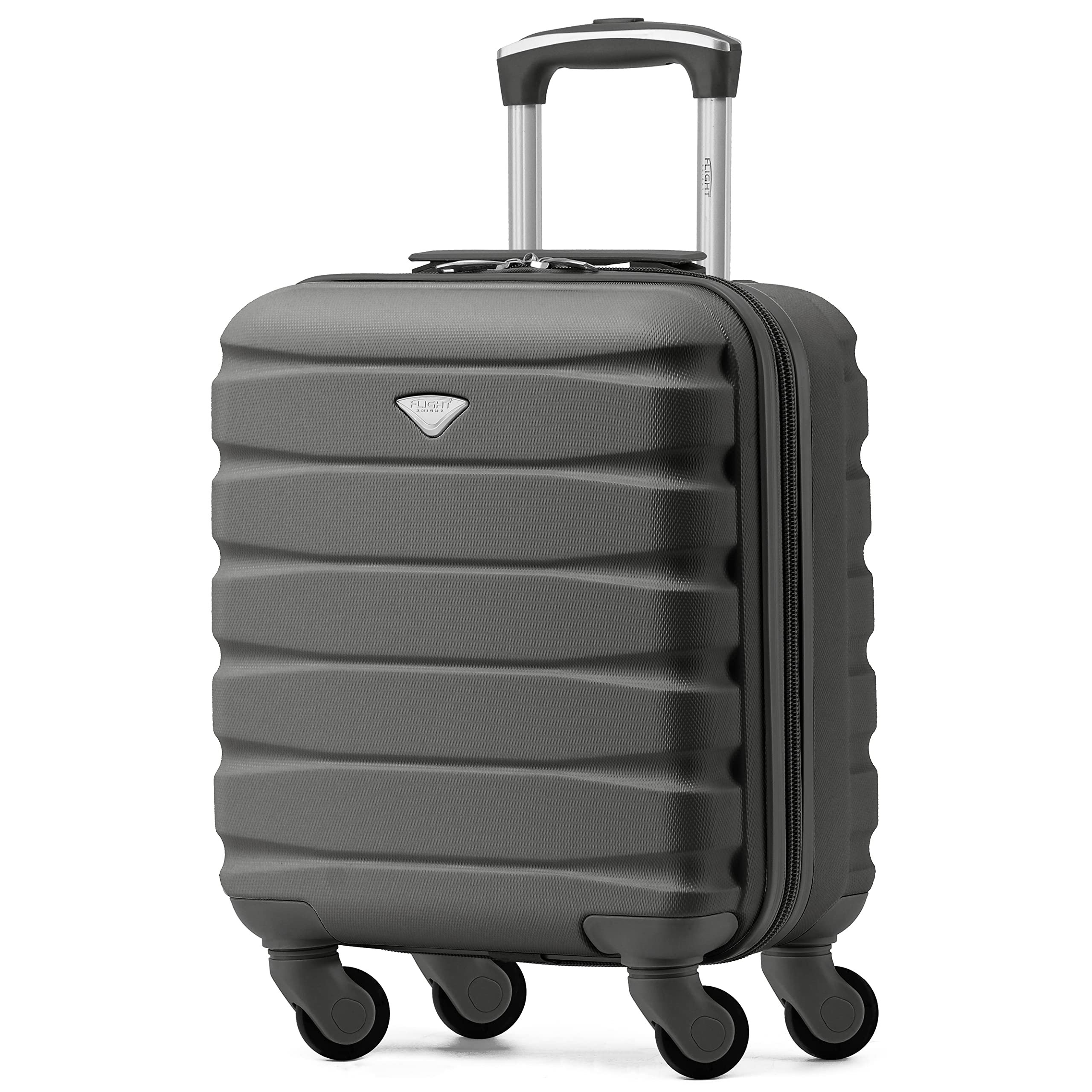 Flight Knight Lightweight 4 Wheel ABS Hard Case Medium Suitcase Approved for Over 100 Airlines Including easyJet, British Airways, Ryanair, Jet2, Emirates & Many More - Check-in Medium Size 25" — view 182