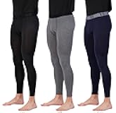 3 Pack: Men's Active Compression Pants - Workout Base Layer Tights Running Leggings (Available in Big & Tall)