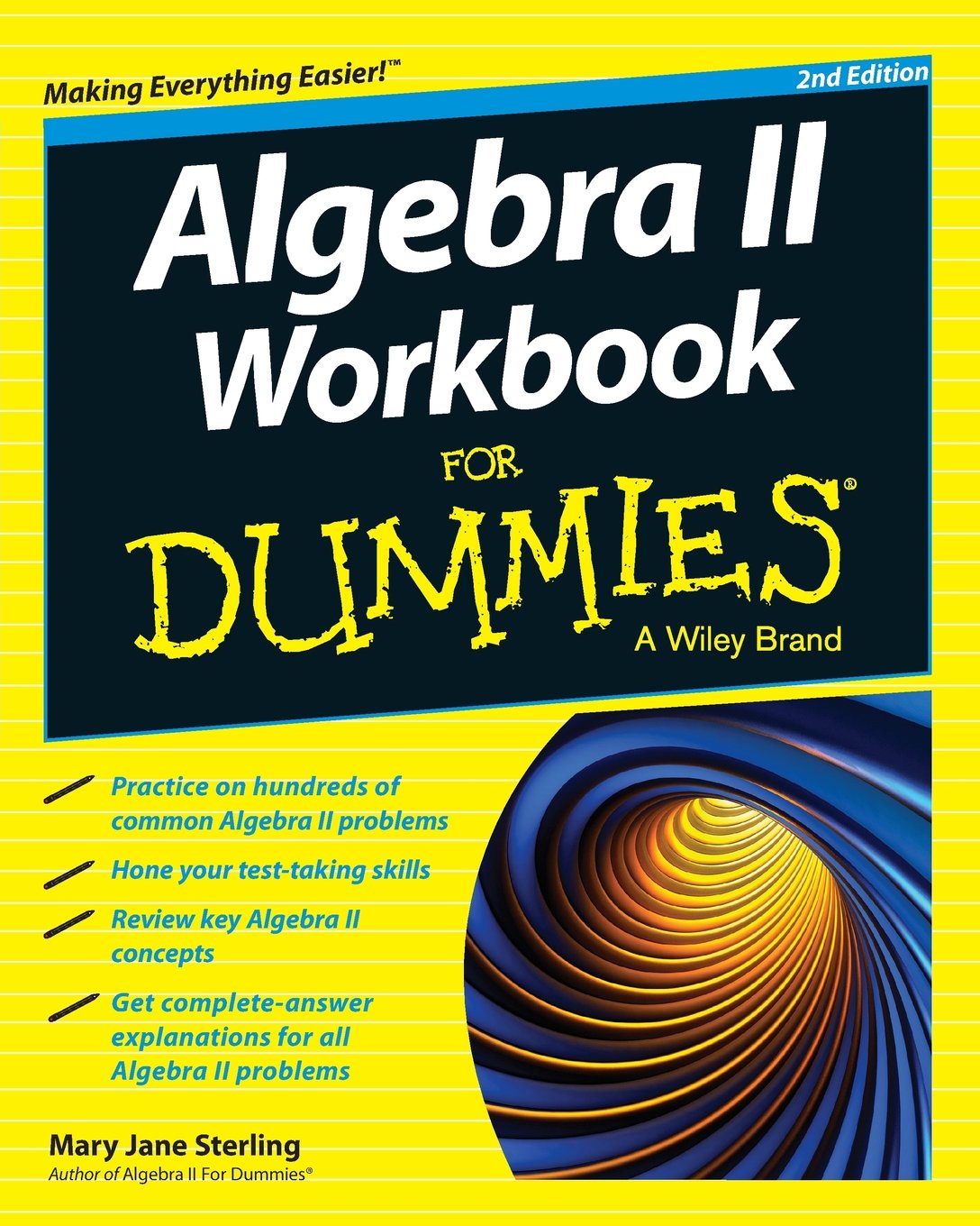Algebra II Workbook For Dummies, 2nd Edition (For Dummies Series)